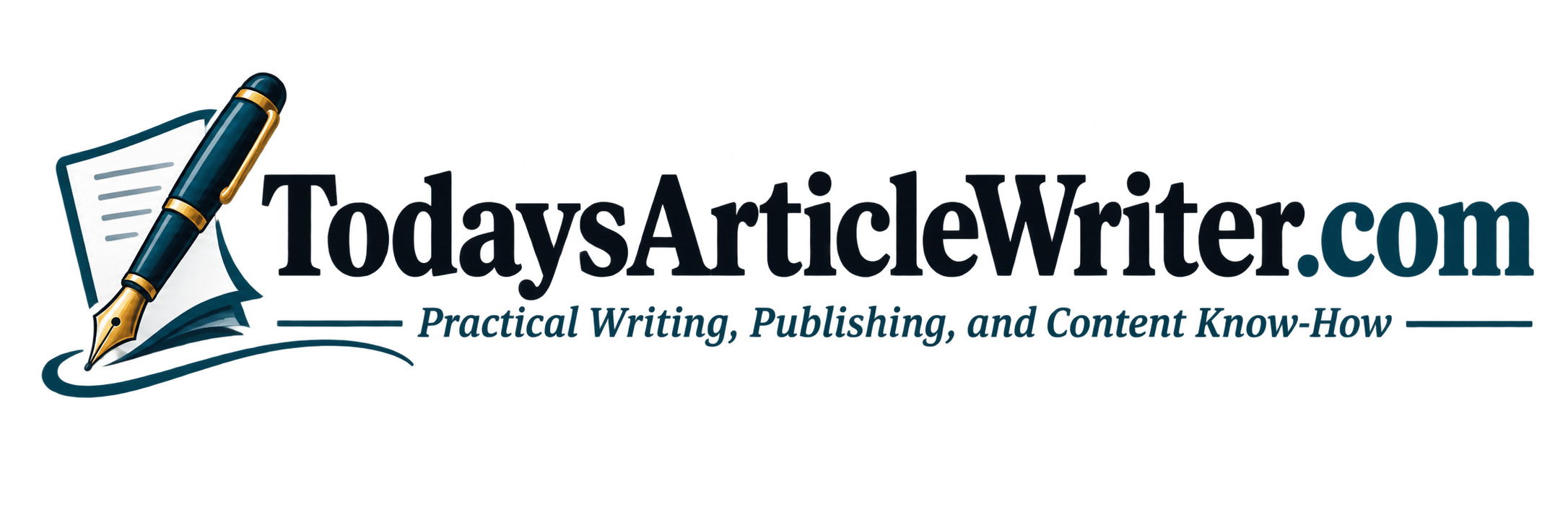 TodaysArticleWriter.com &mdash; Practical Writing, Publishing, and Content Know-How
